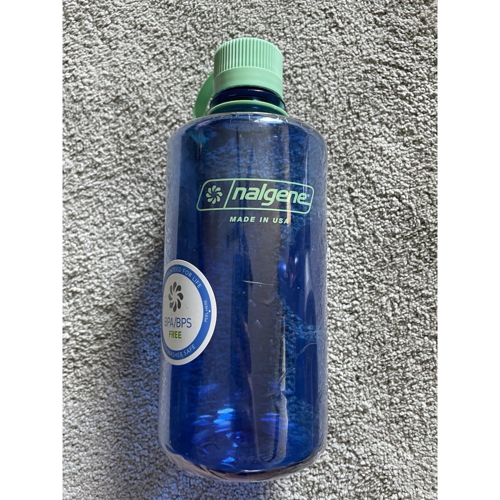 Nalgene Sustain Water Bottle 32oz NM Narrow Mouth Cornflower Blue NEW